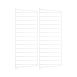 75*30 cm, 兩片- 壁掛式側架 Wall Panel