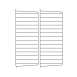 75*30 cm, 兩片- 壁掛式側架 Wall Panel
