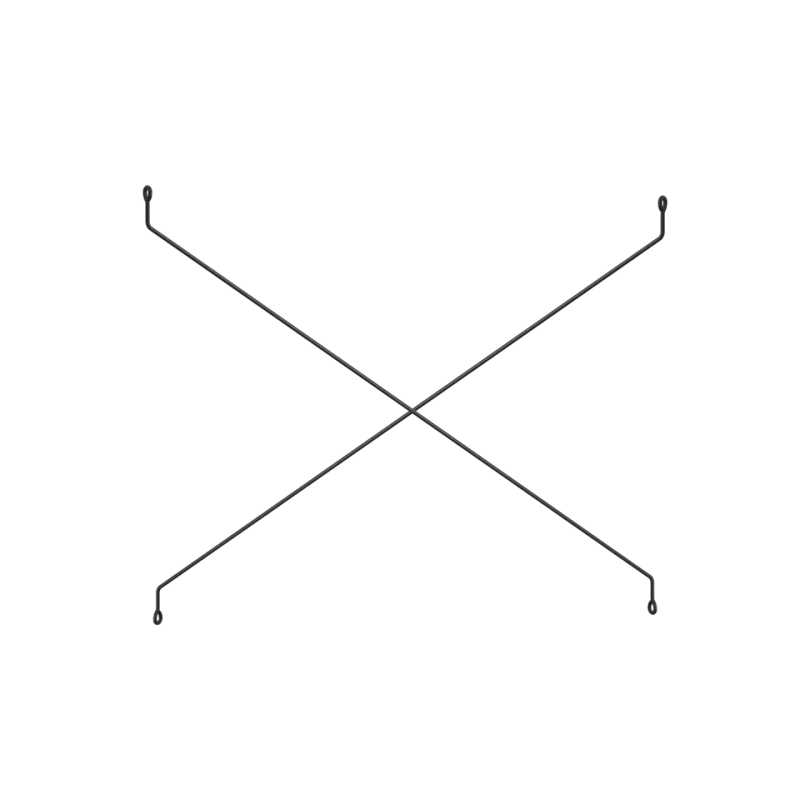 Cross Freestanding 交叉背桿 W58 & W78 cm - 組