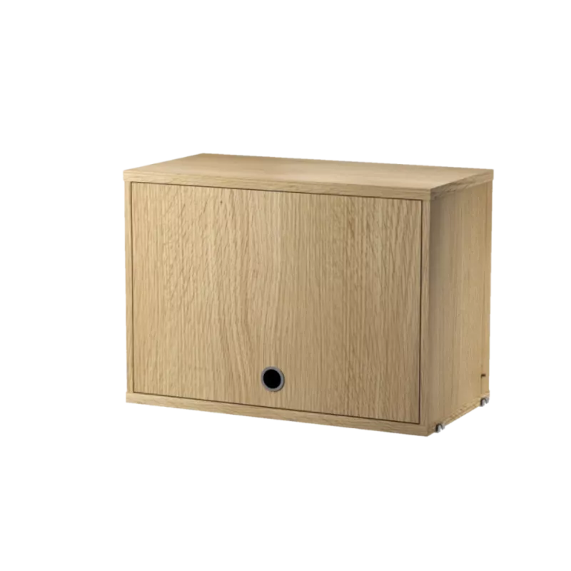 實木紋 - W58cm 上掀門櫃 Cabinet with flip door