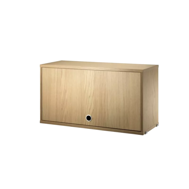 實木紋 - W78cm 上掀門櫃 Cabinet with flip door