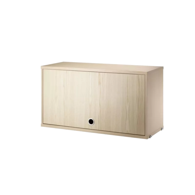 實木紋 - W78cm 上掀門櫃 Cabinet with flip door