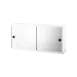 烤漆素色 - 滑門鏡櫃 Cabinet with Mirror Doors