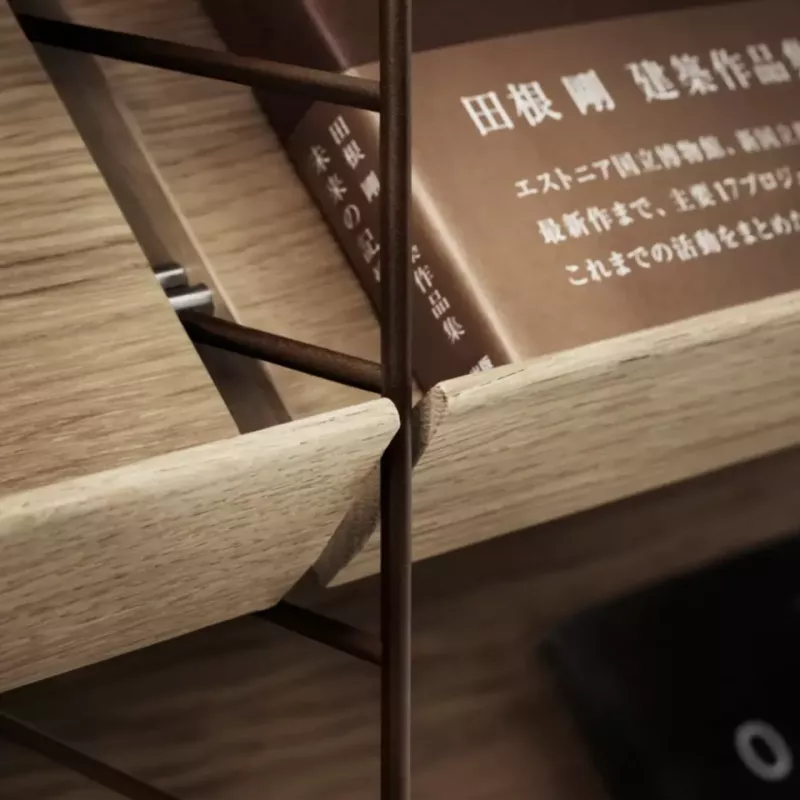 實木紋 - 雜誌架 Magazine Shelf Wood
