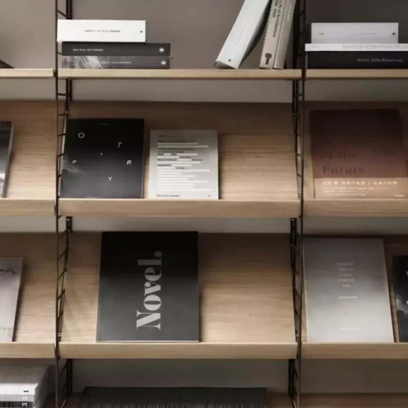 實木紋 - 雜誌架 Magazine Shelf Wood