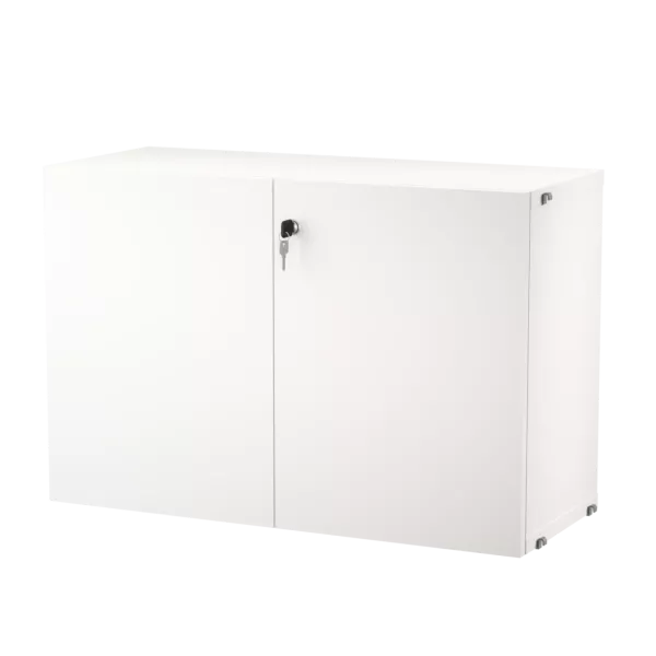 烤漆素色 - 附鎖對開門櫃 Cabinet with lock