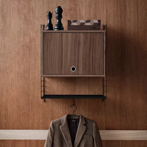實木紋 - W58cm 上掀門櫃 Cabinet with flip door