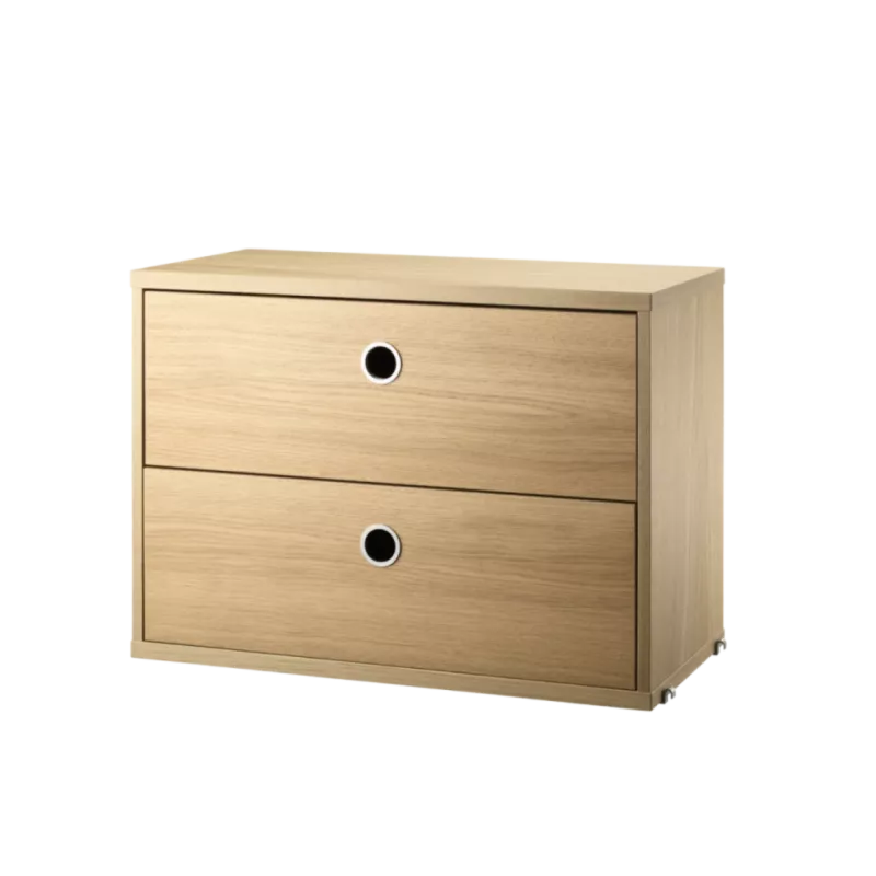 實木紋 - W58cm 抽屜櫃 Chest with Drawers