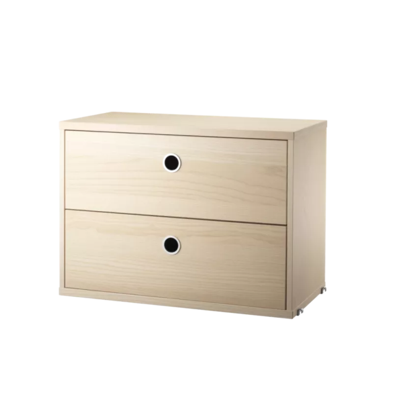 實木紋 - W58cm 抽屜櫃 Chest with Drawers