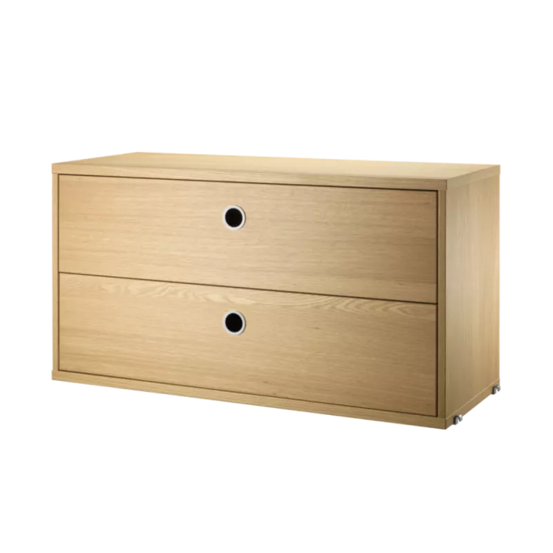 實木紋 - W78cm 抽屜櫃 Chest with Drawers
