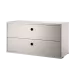 烤漆素色 - W78cm 抽屜櫃 Chest with Drawers