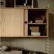 實木紋 - 滑門櫃 Cabinet with Sliding Doors
