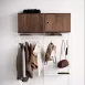 實木紋 - W58cm 上掀門櫃 Cabinet with flip door