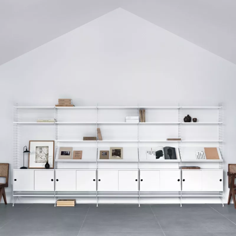 烤漆素色 - 雜誌架 Magazine Shelf Wood