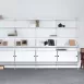 烤漆素色 - 滑門櫃 Cabinet with Sliding Doors