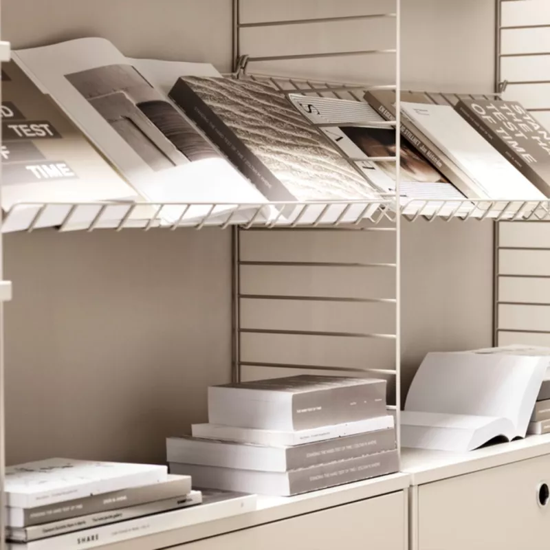 線型雜誌架 Magazine Shelf Wire