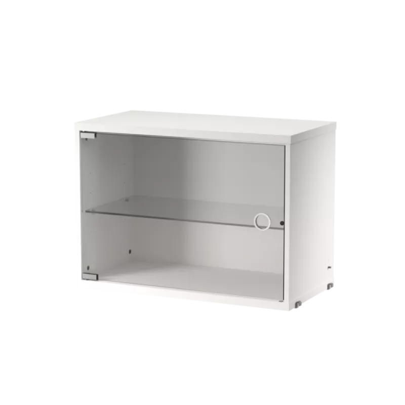 烤漆素色 - W58cm 左/右開玻璃門櫃 Display Cabinet with Swing Glass Door