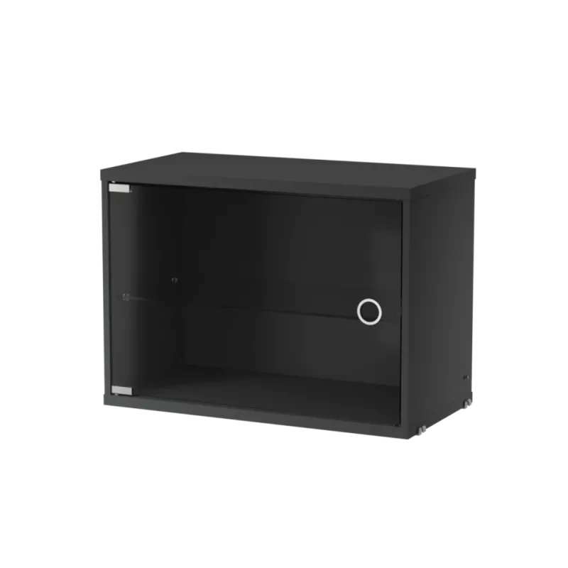 烤漆素色 - W58cm 左/右開玻璃門櫃 Display Cabinet with Swing Glass Door